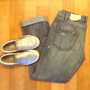 LOFT Boyfriend Jeans